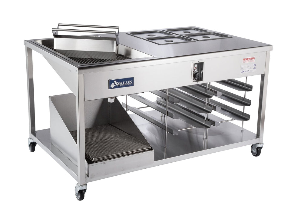 Avalon HI24G24 Heated Icing/Glazing Prep Table 24" x 24" compatible