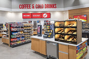 Palram Countertop Bakery Display Case with Illuminated Soft-Close Drawers & Tempered Glass – 21"W x 32"H x 20"D - Donut-Equipment.com