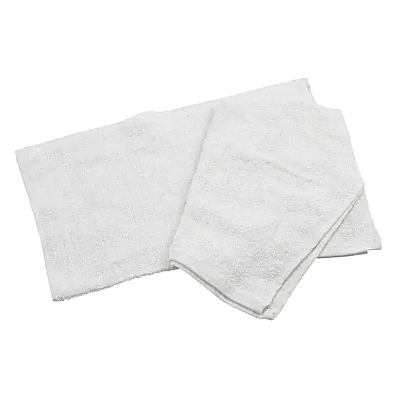 Winco BTW-30 White 16" x 19" Cotton Bar Towel (12pack) Bakery Wholesalers