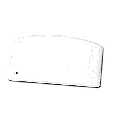 Dough Scraper- Plastic 5.5" x 3.75" (Sold in quantities of 6) Bakery Wholesalers