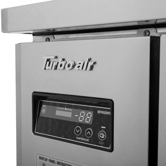 Turbo Air JUF-36S-N J Series 36" Narrow Depth Undercounter Freezer w/ 1 Section, Solid Door & Side Mounted Compressor - Bakery Wholesalers