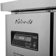Turbo Air JUR-36S-N6 J Series 36" Narrow Depth Undercounter Refrigerator w/ 1 Section, 2 Solid Doors & Side Mounted Compressor - Donut-Equipment.com