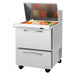 Turbo Air PST-28-12-D2-N 27" PRO Series Mega Top Sandwich/Salad Prep Table w/ Refrigerated Base - Donut-Equipment.com