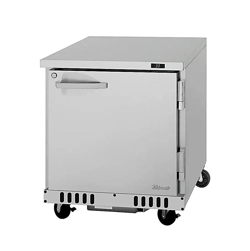 Turbo Air PUR-28-FB-N 27 1/2" W Undercounter Refrigerator w/ 1 Section Front Breathing - Donut-Equipment.com