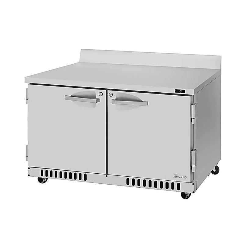 Turbo Air PWF-48-FB-N 48 1/4"W Worktop Freezer w/ (2) Sections & 2 Doors - Donut-Equipment.com
