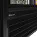 Turbo Air TGM-48RB-N 56" Series Two Section Glass Door Merchandiser - (2) Sliding Doors, Black, 115v - Bakery Wholesalers
