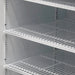 Turbo Air TGM-48RB-N 56" Series Two Section Glass Door Merchandiser - (2) Sliding Doors, Black, 115v - Donut-Equipment.com