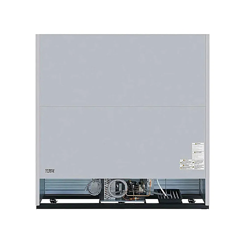 Turbo Air TGM-72RS-N 78" Series Three Section Glass Door Merchandiser - (3) Left/Right Hinge Doors, White, 115v - Donut-Equipment.com