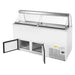Turbo Air TIDC-70W-N 68" Stand Alone Ice Cream Freezer w/ 12 Tub Capacity - White, 115v - Bakery Wholesalers