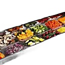 Turbo Air TST-48SD-N 48" Super Deluxe 2 Door Refrigerated Sandwich Prep Table - Donut-Equipment.com