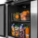 Turbo Air TWR-48SD-N 48 1/4" Super Deluxe Worktop Refrigerator w/ (2) Sections, 2 Solid Doors - Bakery Wholesalers