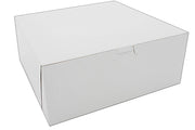 10 x 10 x 4 LC White Bakery Boxes 100 count Bakery Wholesalers