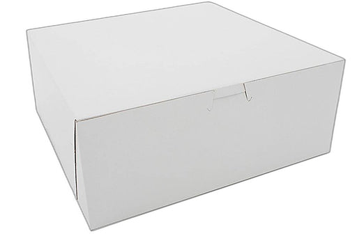 10 x 10 x 4 LC White Bakery Boxes 100 count Bakery Wholesalers