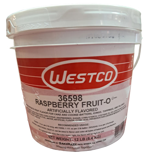 Westco Raspberry Fruit-O Concentrate Icing Fruit - Bakery Wholesalers