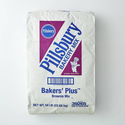 Pillsbury Bakers' Plus Brownie Mix 50 lb Bakery Wholesalers
