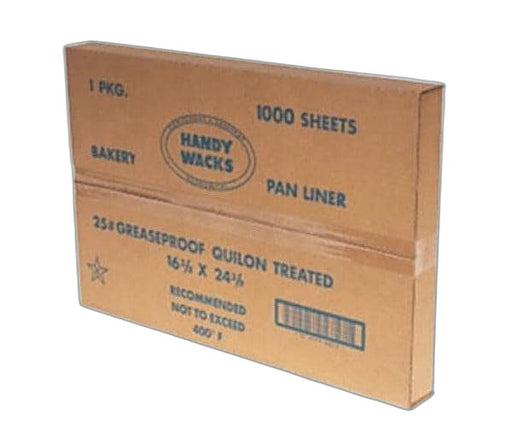 Quilon Pan Liners 16 3/8 x 24 3/8 1000 count Bakery Wholesalers