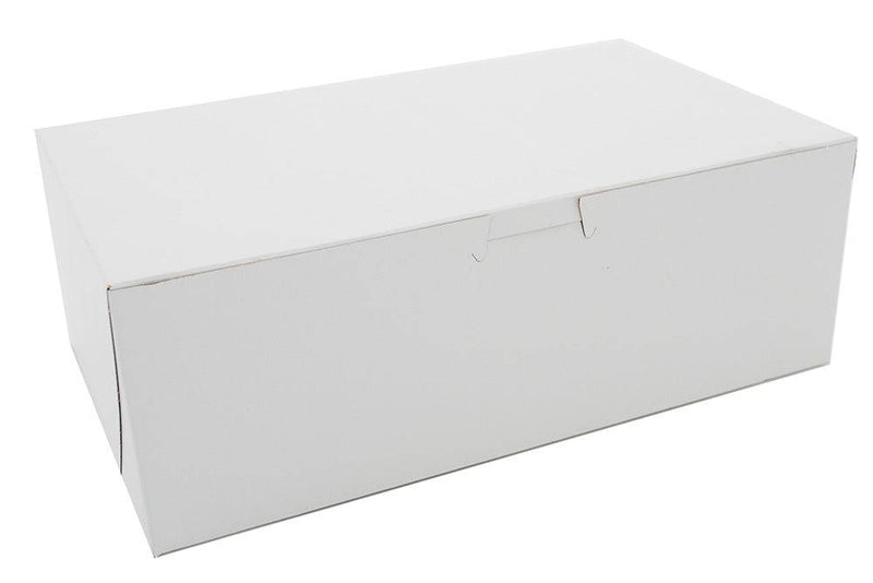 10-3/4 X 6-3/4 X 3-5/8 White Auto Fold Box 200 Count Bakery Wholesalers