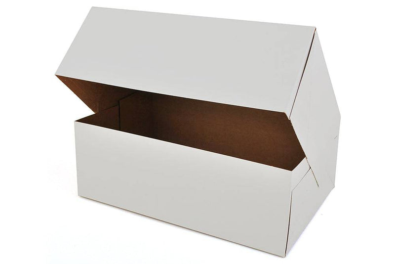 10-3/4 X 6-3/4 X 3-5/8 White Auto Fold Box 200 Count Bakery Wholesalers