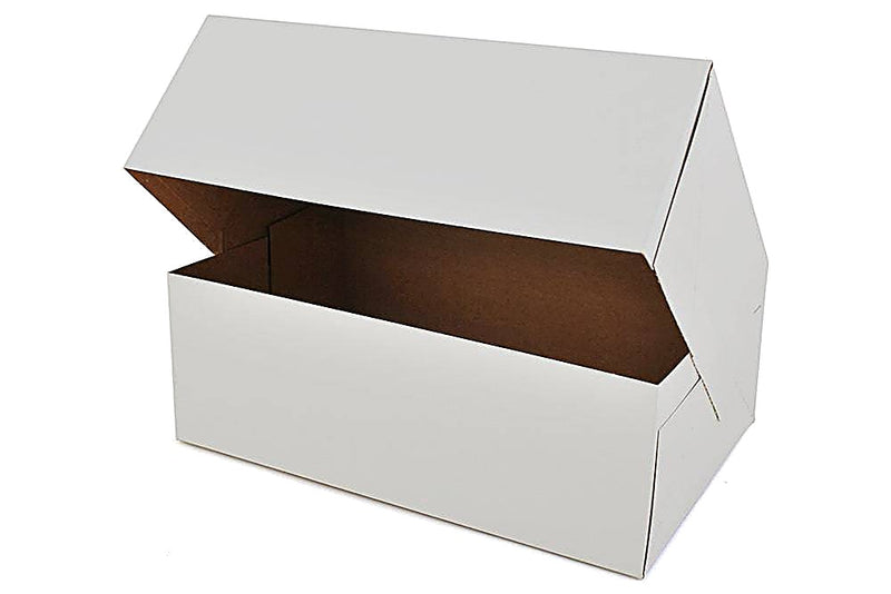 10-3/4 X 6-3/4 X 3-5/8 White Auto Fold Box 200 Count Bakery Wholesalers