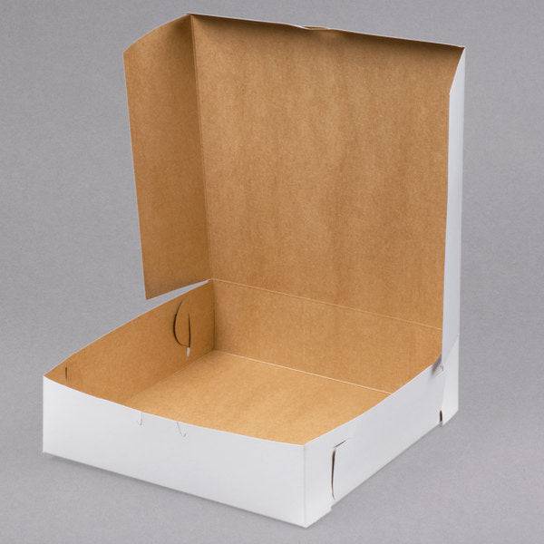 9 x 9 x 2-1/2 in 250 Count- Bakery Box Bakery Wholesalers