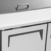 Turbo Air JST-48-N 48" 2 Door Side Mount Compressor Refrigerated Sandwich Prep Table - Donut-Equipment.com