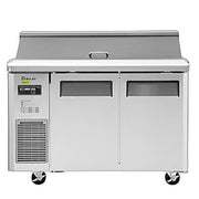 Turbo Air JST-48-N 48" 2 Door Side Mount Compressor Refrigerated Sandwich Prep Table - Donut-Equipment.com