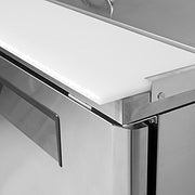 Turbo Air JST-36-N 36" 1 Door Side Mount Compressor Refrigerated Sandwich Prep Table - Donut-Equipment.com
