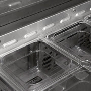 Turbo Air JST-36-N 36" 1 Door Side Mount Compressor Refrigerated Sandwich Prep Table - Donut-Equipment.com