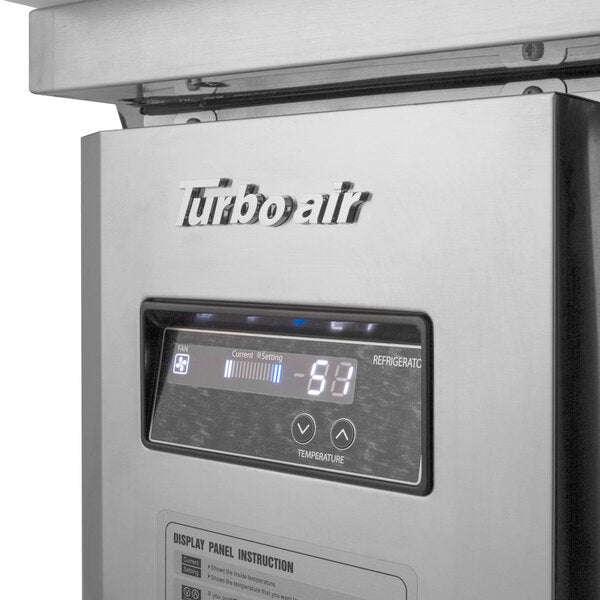 Turbo Air JST-36-N 36" 1 Door Side Mount Compressor Refrigerated Sandwich Prep Table - Donut-Equipment.com