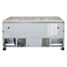 Turbo Air TST-72SD-30-N-GL 72" 3 Door Mega Top Hinged Glass Lid Refrigerated Sandwich Prep Table - Donut-Equipment.com