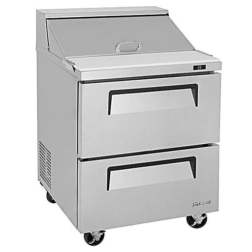 Turbo Air TST-28SD-D2-N 28" 2 Drawer Refrigerated Sandwich Prep Table - Donut-Equipment.com