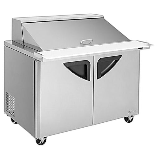 Turbo Air TST-48SD-18-N 48" 2 Door Mega Top Refrigerated Sandwich Prep Table - Donut-Equipment.com