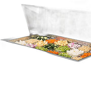 Turbo Air TST-48SD-18-N 48" 2 Door Mega Top Refrigerated Sandwich Prep Table - Donut-Equipment.com