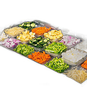Turbo Air TST-48SD-18-N 48" 2 Door Mega Top Refrigerated Sandwich Prep Table - Donut-Equipment.com