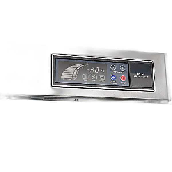 Turbo Air TSR-49SD-N6 Super Deluxe 54" Bottom Mounted Solid Door Reach-In Refrigerator with LED Lighting - Donut-Equipment.com