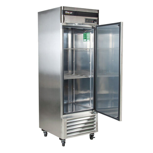 Turbo Air TSR-23SD-N6 Super Deluxe 27" Bottom Mounted Solid Door Reach-In Refrigerator with LED Lighting - Bakery Wholesalers