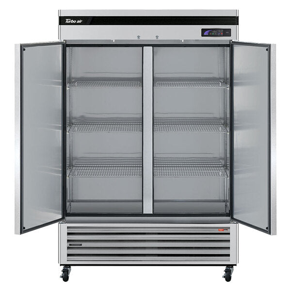 Turbo Air TSF-49SD-N Super Deluxe 54" Solid Door Reach-In Freezer with LED Lighting - Donut-Equipment.com