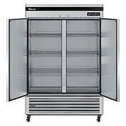 Turbo Air TSF-49SD-N Super Deluxe 54" Solid Door Reach-In Freezer with LED Lighting - Donut-Equipment.com