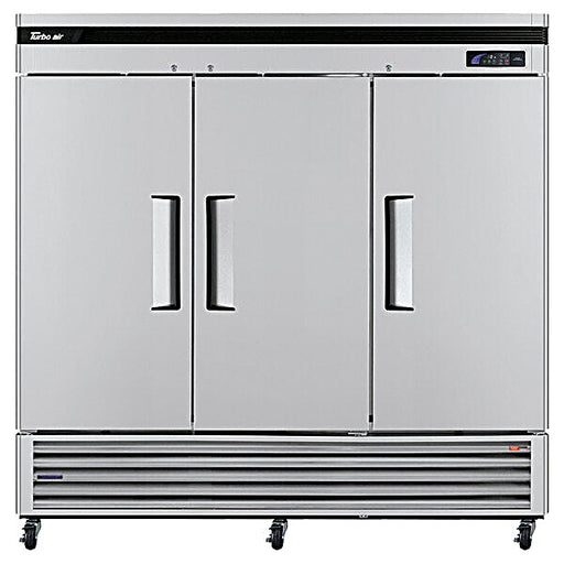 Turbo Air TSF-72SD-N Super Deluxe 82" Solid Door Reach-In Freezer with LED Lighting - Donut-Equipment.com