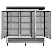 Turbo Air TSF-72SD-N Super Deluxe 82" Solid Door Reach-In Freezer with LED Lighting - Donut-Equipment.com