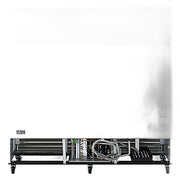 Turbo Air TSR-72SD-N Super Deluxe 82" Bottom Mounted Solid Door Reach-In Refrigerator with LED Lighting - Donut-Equipment.com