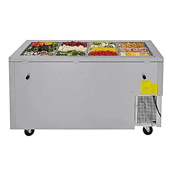 Turbo Air JBT-60-N 59" Stainless Steel Refrigerated Buffet Display Table - Donut-Equipment.com