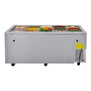 Turbo Air JBT-72-N 71" Stainless Steel Refrigerated Buffet Display Table - Donut-Equipment.com