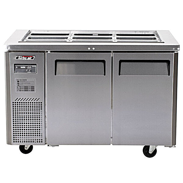 Turbo Air JBT-48-N 47" Stainless Steel Refrigerated Buffet Display Table - Donut-Equipment.com