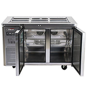 Turbo Air JBT-48-N 47" Stainless Steel Refrigerated Buffet Display Table - Donut-Equipment.com