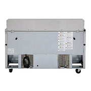 Turbo Air TST-60SD-N 60" Super Deluxe 2 Door Refrigerated Sandwich Prep Table - Donut-Equipment.com
