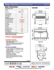 Turbo Air PST-60-24-FB-N 60 1/4" PRO Series Mega Top Sandwich/Salad Prep Table w/ Refrigerated Base - Donut-Equipment.com