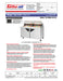 Turbo Air Super Deluxe TST-60SD-24-N-CL 60" 2 Door Refrigerated Mega Top Sandwich Prep Table with Clear Lid - Donut-Equipment.com
