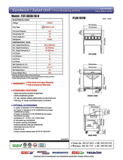 Turbo Air TST-36SD-FB-N 27 1/2" Super Deluxe Sandwich/Salad Prep Table - Donut-Equipment.com