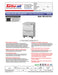 Turbo Air PUR-28-D2-FB-N 27 1/2" W Undercounter Refrigerator w/ 1 Section & 2 Drawers, Front Breathing - Donut-Equipment.com